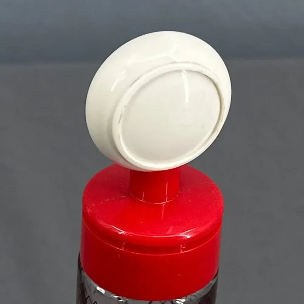VTG Avon Remember When Gas Pump After Shave Bottle Red Clear 4oz Man Cave Retro